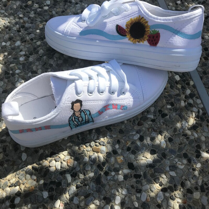 Custom Harry Styles Sunflower Sneaker