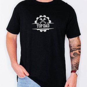 Comfort Colors Top Dad Shirt, Best Dad Top Dad T-shirt, Father&#39;s Day Gift, Daddy Shirt, Gift For Dad