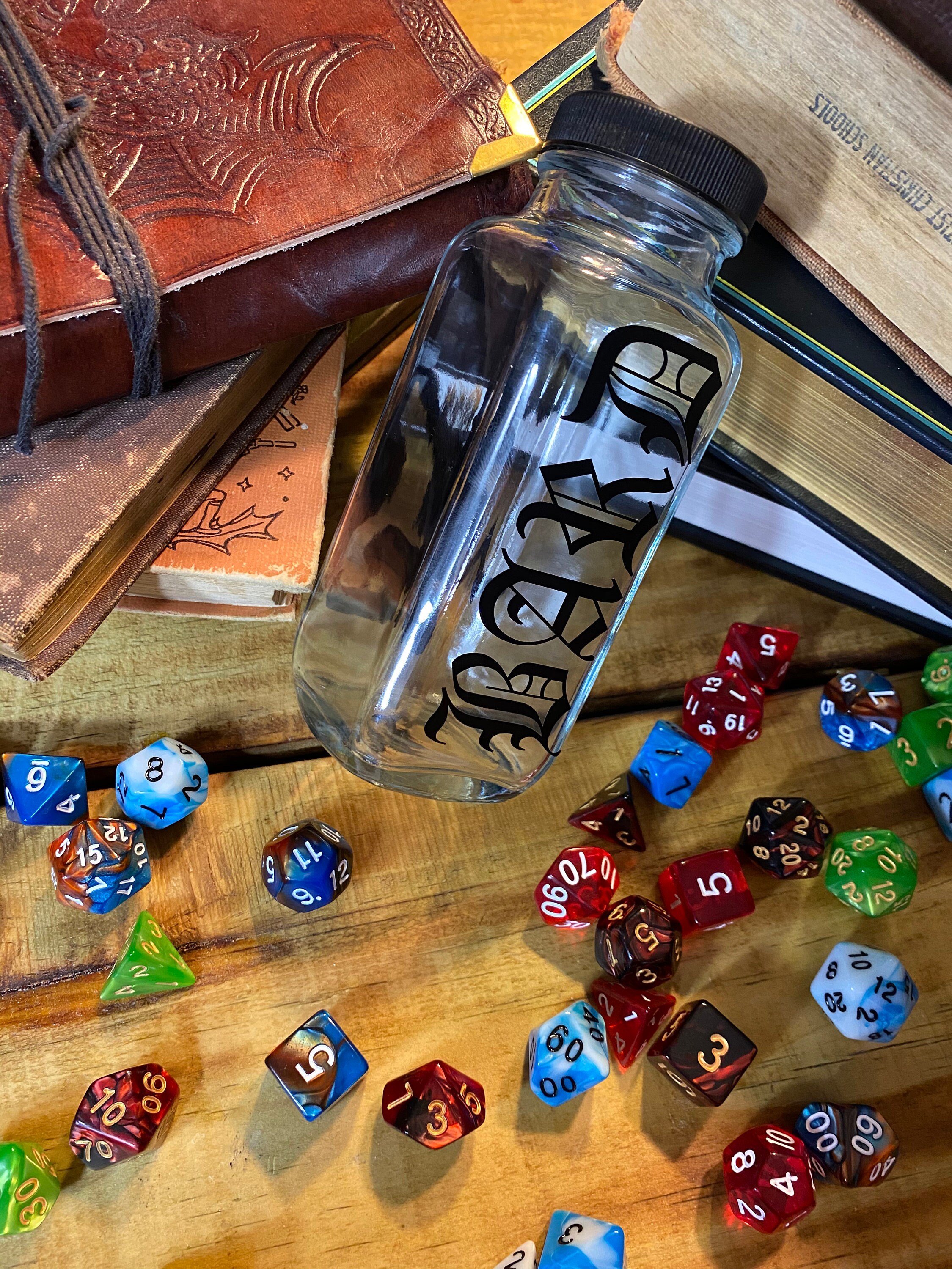 Bard Dice Holder Dice Set 35 Polyhedral Dice Dungeons and Etsy