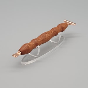 Handmade diamond painting pen made from Sapele wood, individually hand turned on a lathe, each pen is unique.