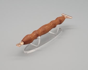 Handmade diamond painting pen made from Sapele wood, individually hand turned on a lathe, each pen is unique.