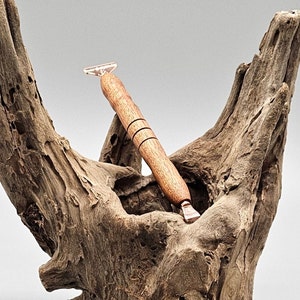 Sapele handmade diamond painting pen, individually hand turned on a lathe, each pen is unique.