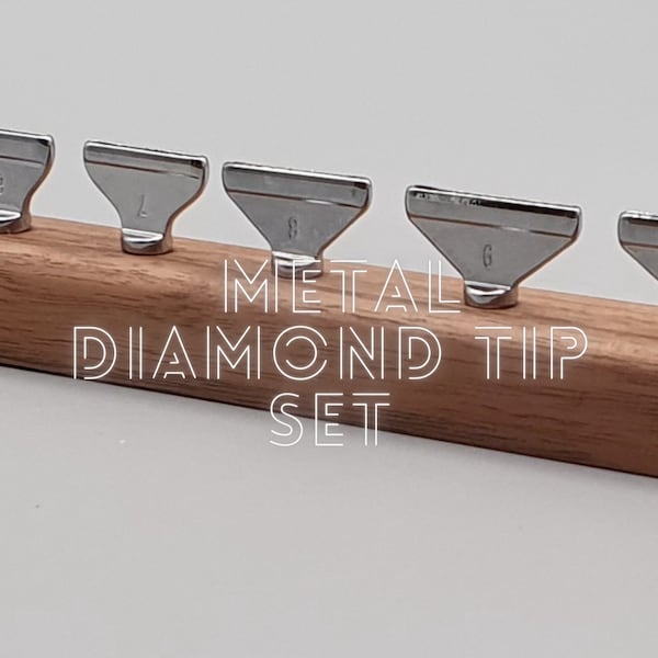 SPECIAL OFFER Stainless steel diamond painting metal tip set, full set of 13 tips when purchased with any diamond pen