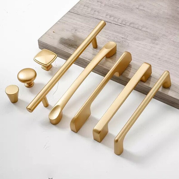 Modar Handles Gold Cabinet Hardware - Etsy