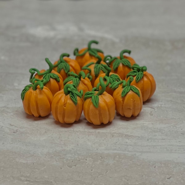 10 PUMPKIN SOAP EMBEDS, Cold Processed Soap, Bath Bomb Embeds, Soap Dough, Soap Dough Embeds