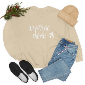 Flugzeug Mode Crewneck Sweatshirt Bild 10
