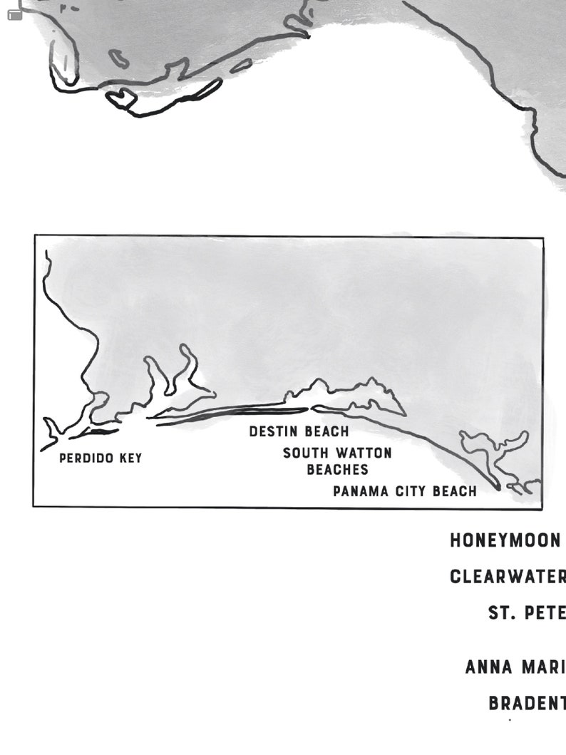 Florida Map of Florida Beaches - Il 794xN.5218251848 735q 