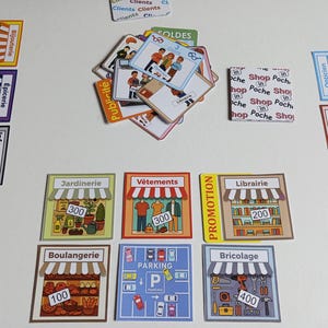 Jeu éducatif à imprimer – Shop in Poche - ludo-éducatif enfants CE1-CE2 Tables de multiplication & gestion de l’argent avec Billets Monnaie