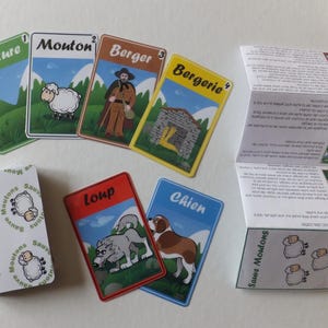 Sauve Moutons Jeu de cartes à imprimer Enfants