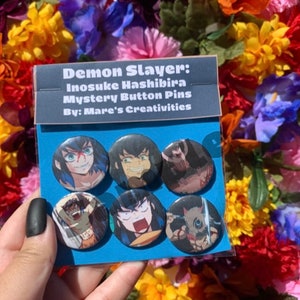 AKTUALISIERT: Demon Anime Mystery Button Pins (100+ Designs)