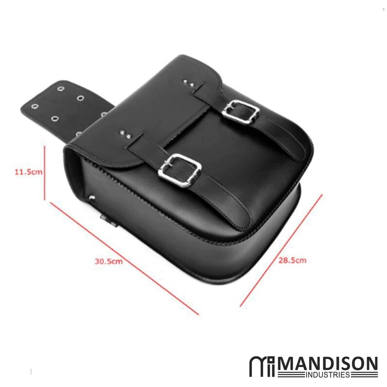 Motorbike Saddle Bag Original Leather Bag Motorcycle Bag Etsy