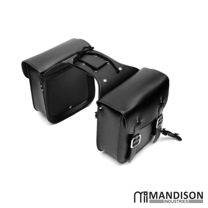 Motorbike Saddle Bag Original Leather Bag Motorcycle Bag Etsy