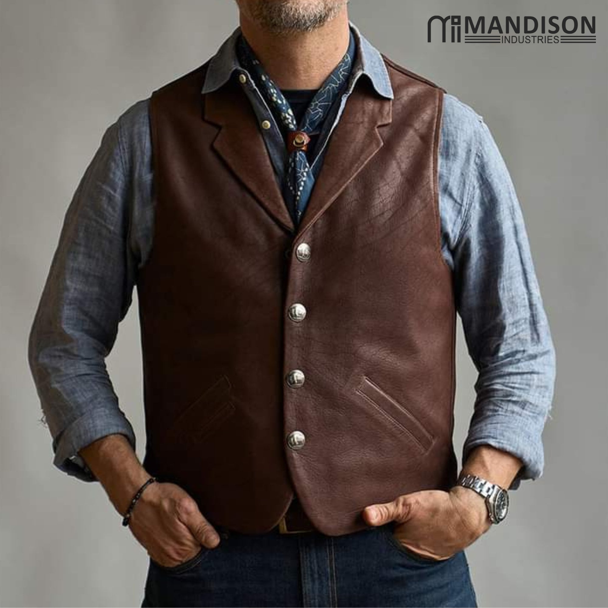 gilet western homme pas cher
