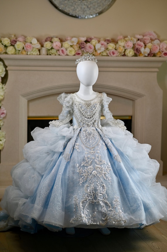 blue and white princess dress Ruched Short Strapless Sweetheart Dress by Poly USA 6744 – ABC Fashion main image 0