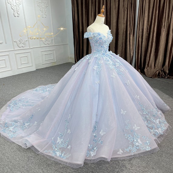 Pink Beaded Crystal Ball Gown Quinceanera Prom Dresses With Deep V Neck And  Puffy Sweet 15 Prom Glee 2021 Evening Dress D250F From Yier63, $76.83 |  DHgate.Com