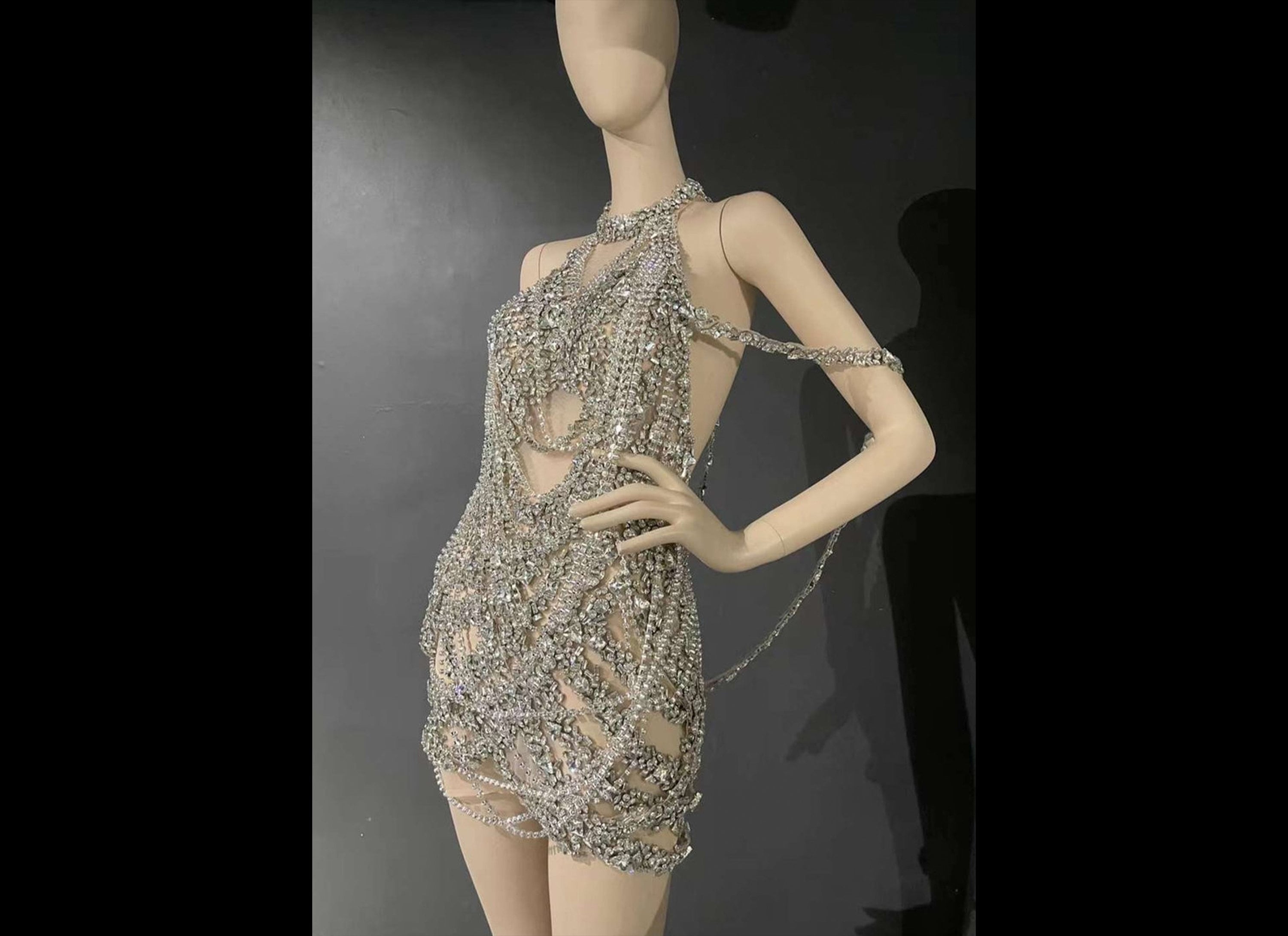 Birthday Dress Bedazzled Women
