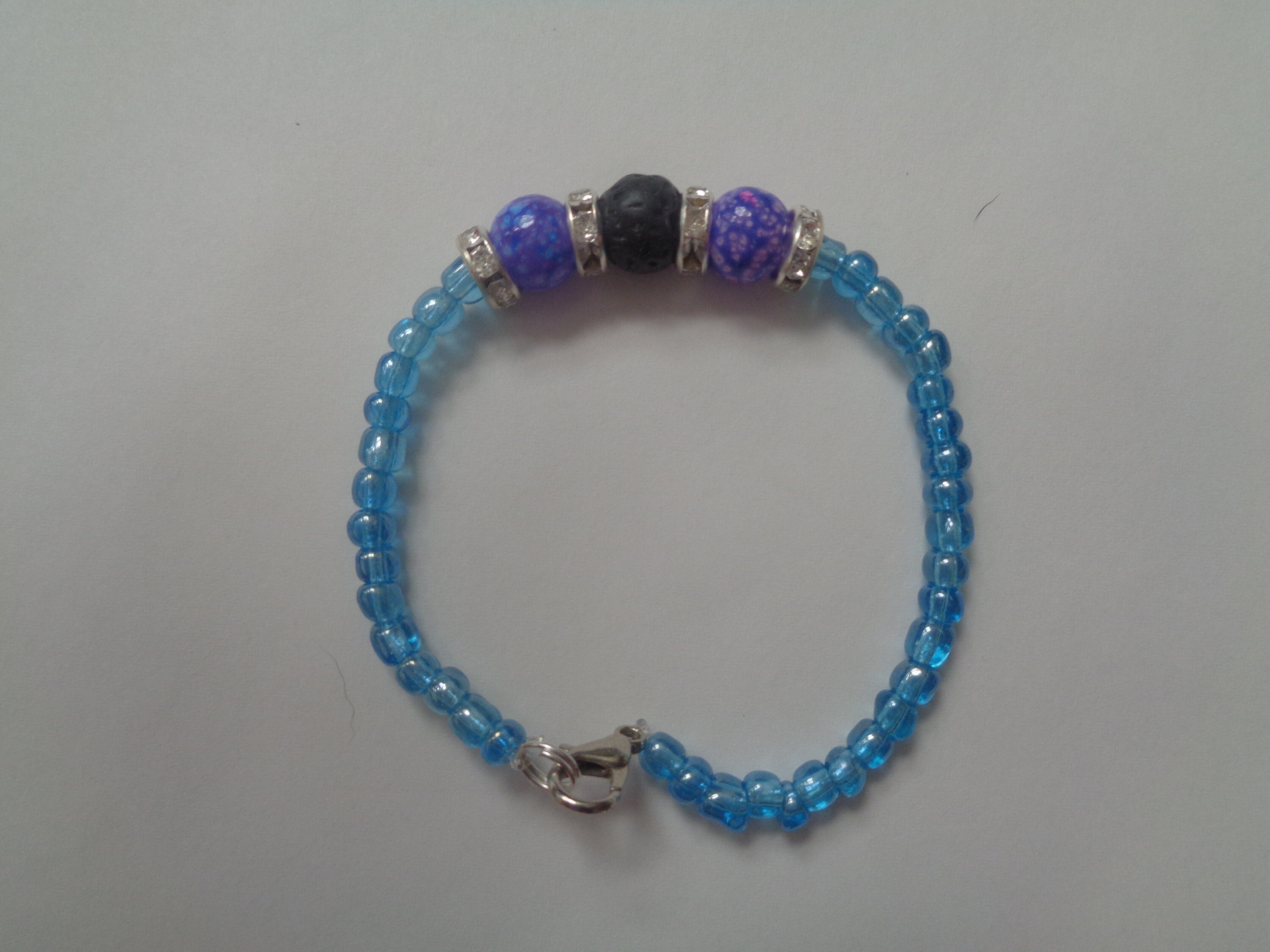 Acrylic Beaded Bracelet handmade bracelet Etsy