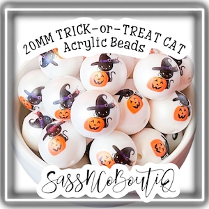 Halloween Bead Mix, Glow in the Dark Beads for Halloween, Pumpkin Beads,  Witch Beads, Witches Beads, Bat Beads, Cat Beads for Jewelry Making 
