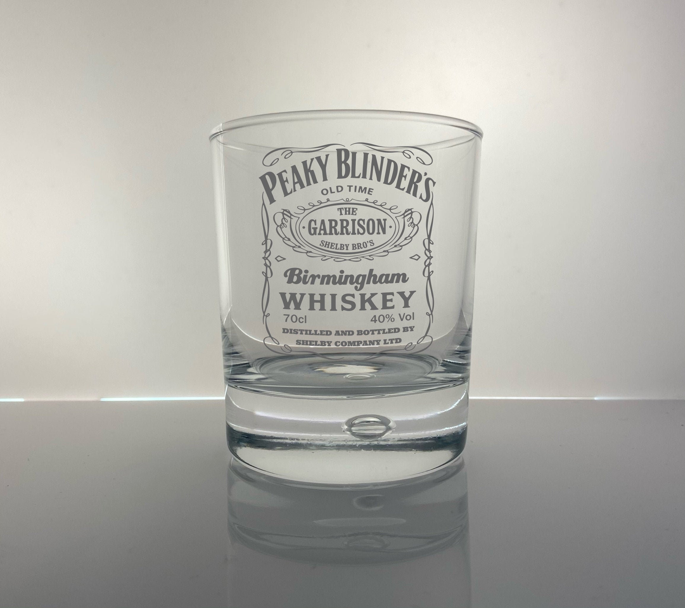 Peaky Blinders Inspired Fast Women Traditional Whisky Glass 