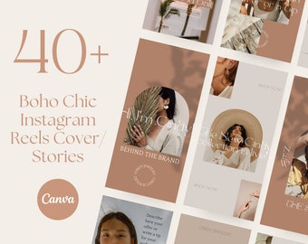 Boho Instagram Stories, Instagram Video Templates, Canva Templates, Branding Kit, Social Media Templates, Coach, Instagram Reels Templates