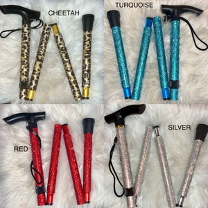 Bling walking cane
