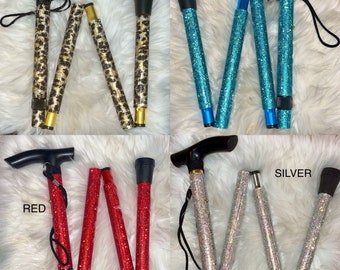 Bling walking cane