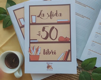 La sfida dei 50 libri || gioco letterario || libri || booklover || book challenge || libreria || leggere || lettore