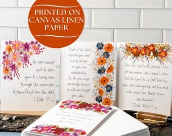 Secret Sister Monthly Scripture Notecards | Christian Gifts Scripture Notecards | Variety of Inspirational Cards for seasonal personal notes