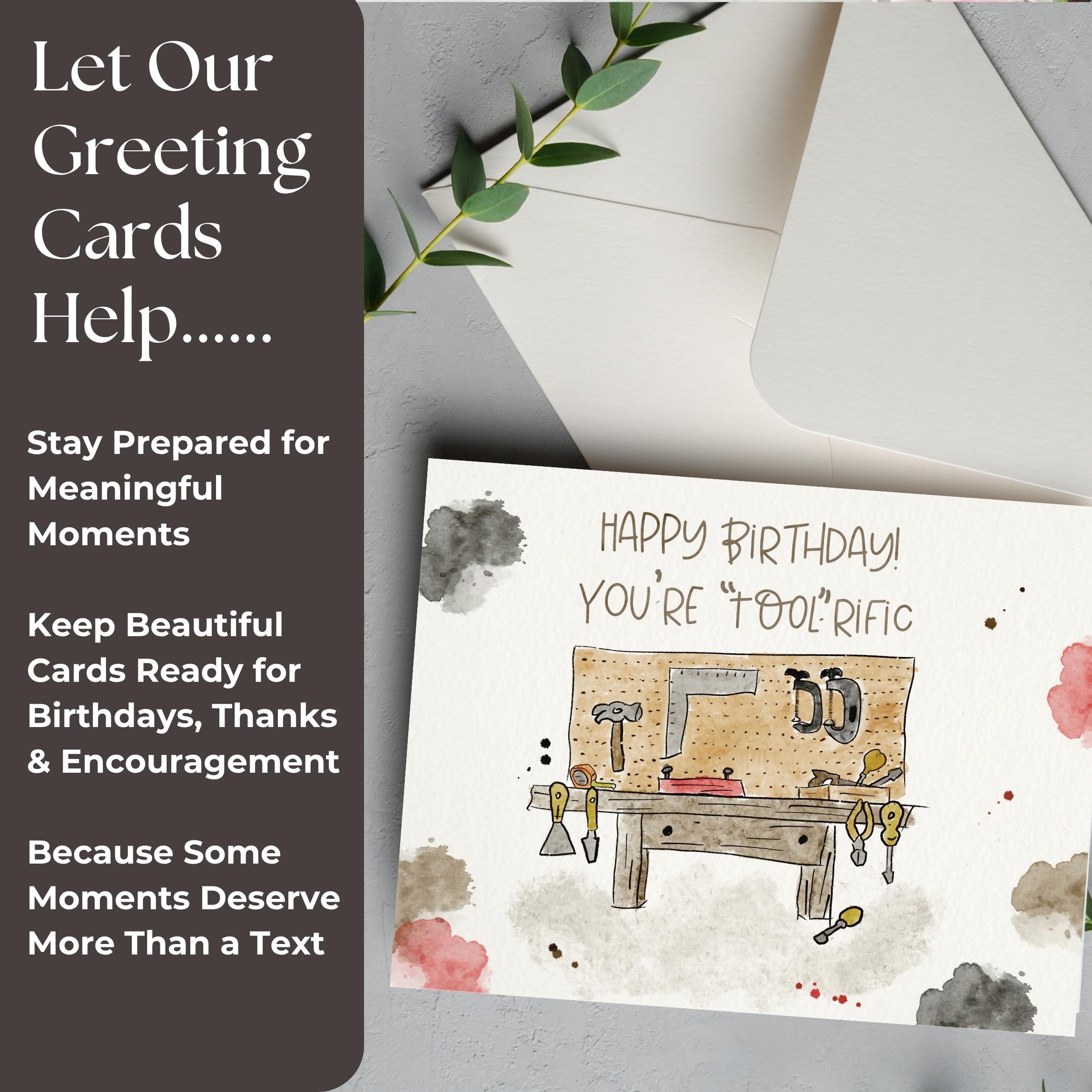 Handyman Birthday Card, Carpenter Birthday Card, Birthday Card for Him ...