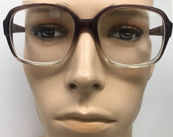 Vintage Revel Frank Eyeglasses Glasses Frames Grey Geek Eyeglasses Frame Retro