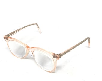 Vintage Childs Pink Eyeglasses Glasses Frames Square Eyeglasses Frame Retro