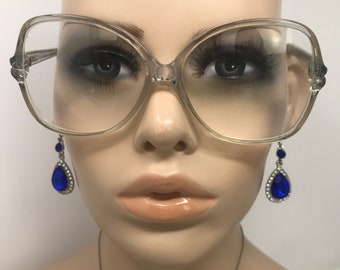 Vintage Specsavers Della Eyeglasses Glasses Frames Clear Butterfly Eyeglasses Frame Retro