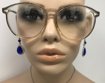 Vintage Specsavers MC-9205 Eyeglasses Glasses Frames Clear Panto Eyeglasses Frame Retro