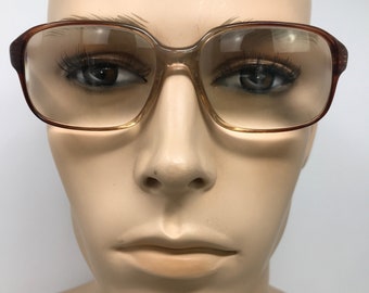 Vintage Allegro Adam 02 Eyeglasses Glasses Frames Brown Geek Eyeglasses Frame Retro