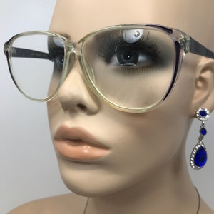 Vintage Styleyes A8-0494 Eyeglasses Glasses Frame Clear Squre Used Eyeglass Frames Retro
