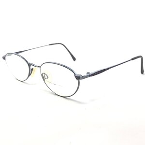Vintage Tura Oval Eyeglasses Silver Glasses Frame Used Eyeglass Frames Retro Unisex Mens Ladies