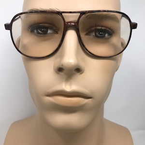 Vintage Hamble Eyeglasses Glasses Frames Brown Tortoise Pilot Eyeglasses Frame Retro