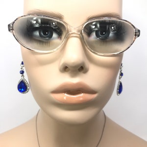 Vintage Lois Eyeglasses Glasses Frame Brown Oval Used Eyeglass Frames Retro