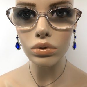 Vintage Continental Eyewear Matrix Eyeglasses Glasses Frames Oval Glasses Frame Retro xeby