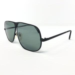 Vintage Flat Top Sunglasses Black Square Sun Shades Frames Glasses Retro Unisex Mens Ladies