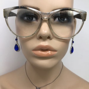 Vintage Specsavers Eyeglasses Glasses Frames Black Square Eyeglasses Frame Retro