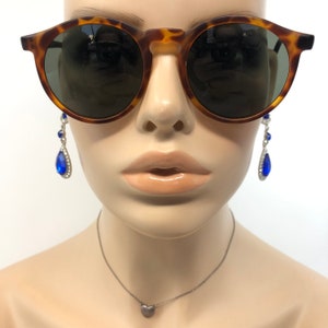 Vintage Foster Grant 25004 Sunglasses Brown Tortoise Round Panto Sun Shades Frames Glasses Retro