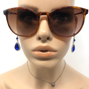 Vintage Ladies Oversized Sunglasses Brown Tortoise Sun Shades Frames Glasses Retro