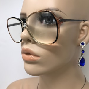 Vintage Mirari 8008 Eyeglasses Glasses Frame Brown Clear Used Eyeglass Frames Retro