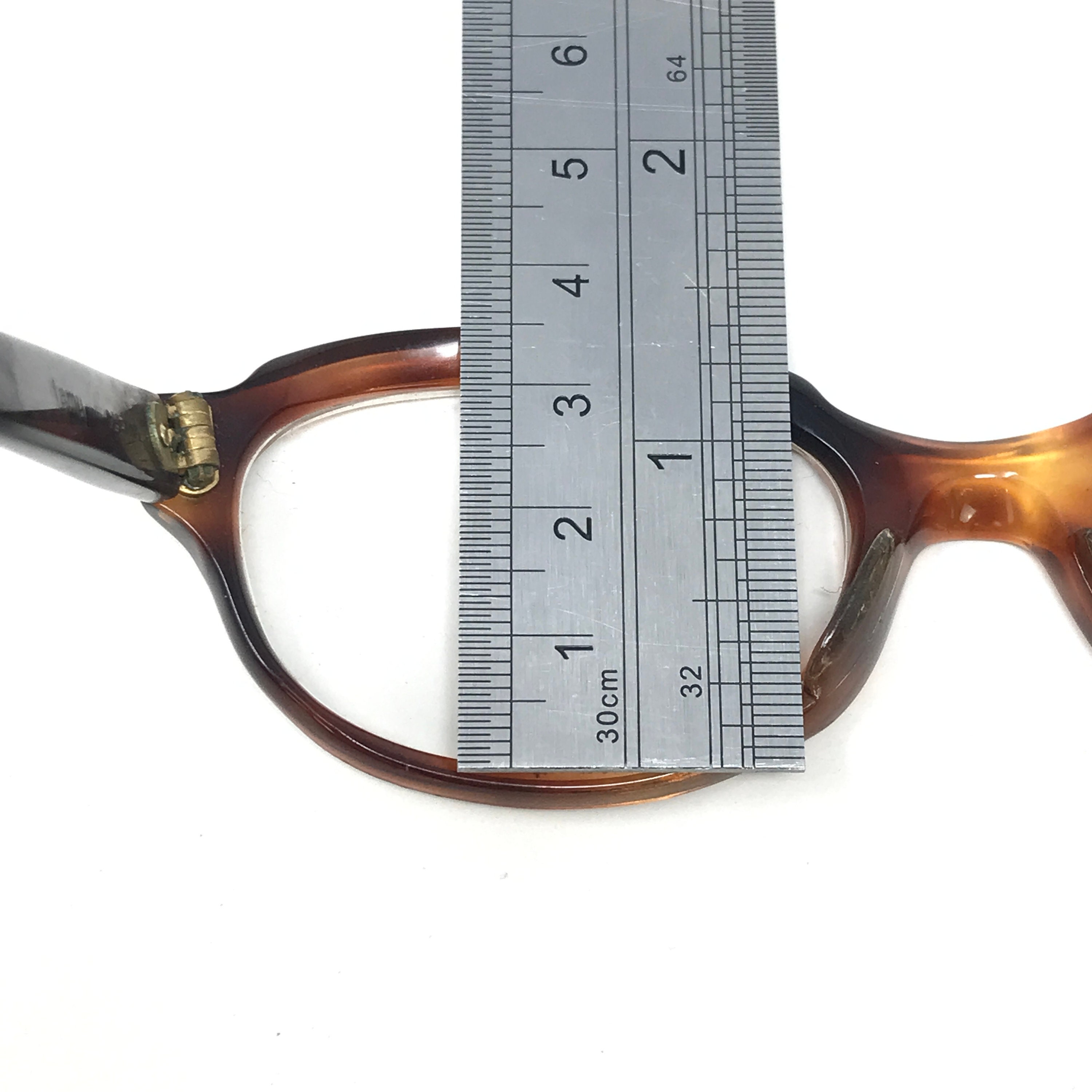 Vintage L’AMY MARTINE Brown Oval Sunglasses Frames Vintage L main image 4