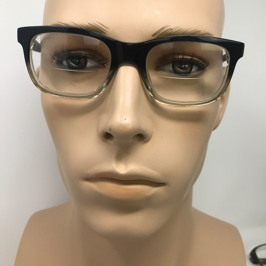 Vintage in Face IF9164 Eyeglasses Glasses Frames Black Geek Eyeglasses ...