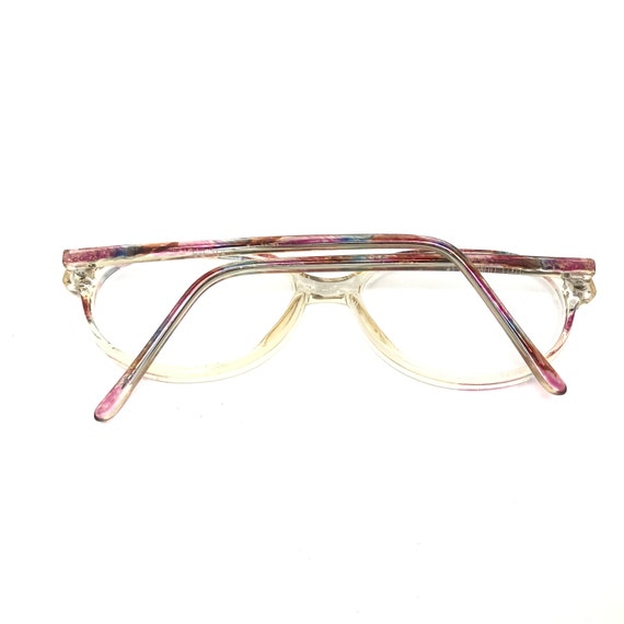 Vintage Dunelm Eyeglasses Glasses Frame Clear Pin… - image 6