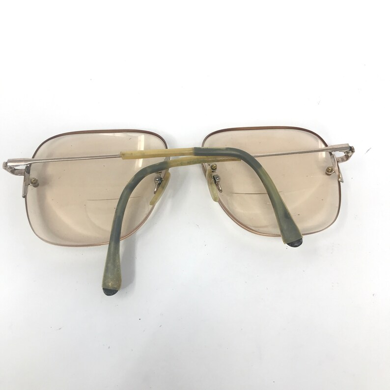 Vintage Specsavers Eyeglasses Glasses Frame Gold Rimless Etsy