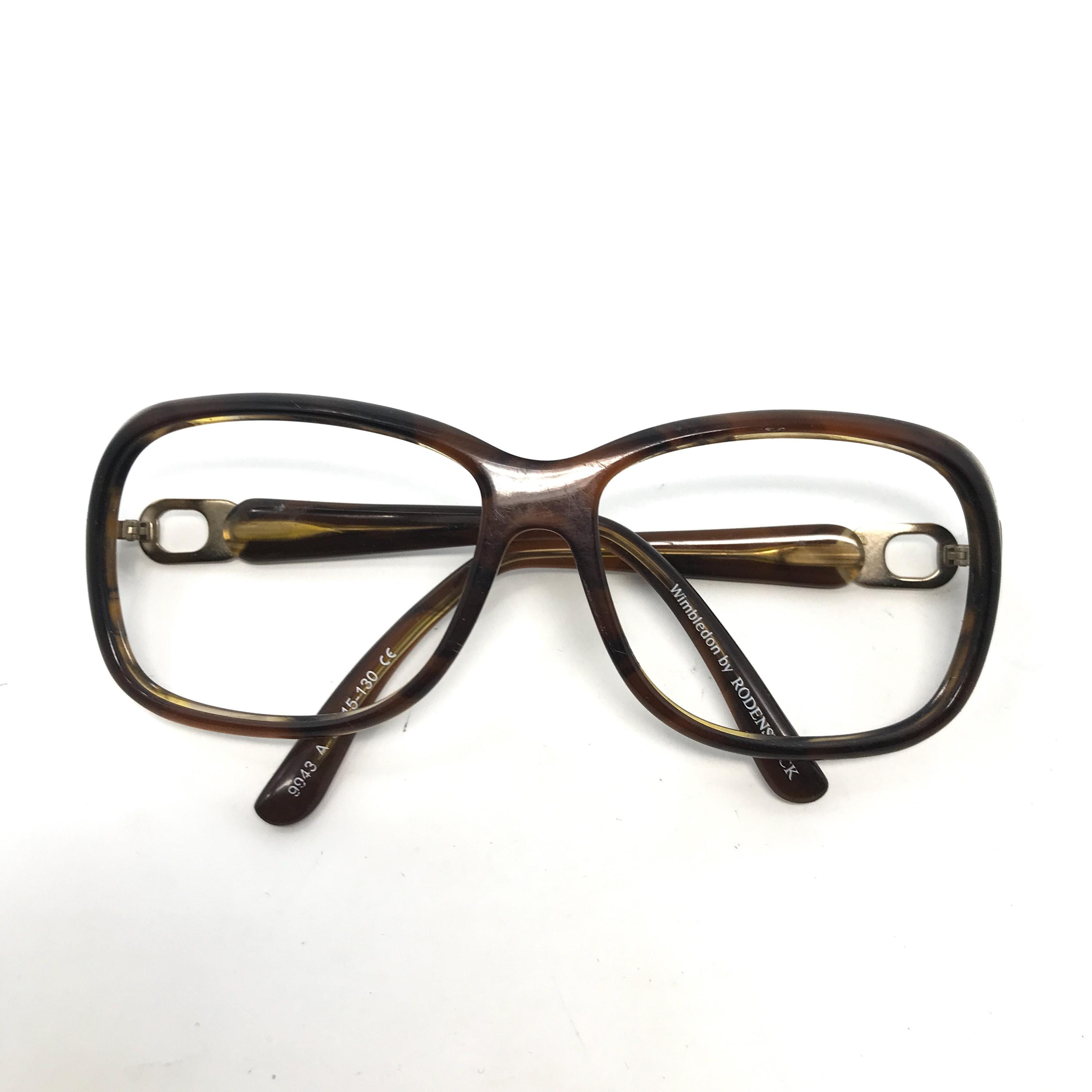 Rare 80s Wimbledon Oversized Vintage Eyeglass Frame Never Worn Wimbledon ready in Oliver Goldsmith tennis glasses. The pair  main image 3
