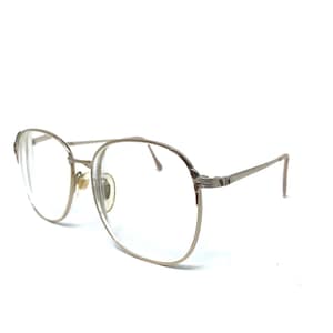 Vintage Royal Boutique 017 Eyeglasses Glasses Frames Silver Square Eyeglasses Frame Retro